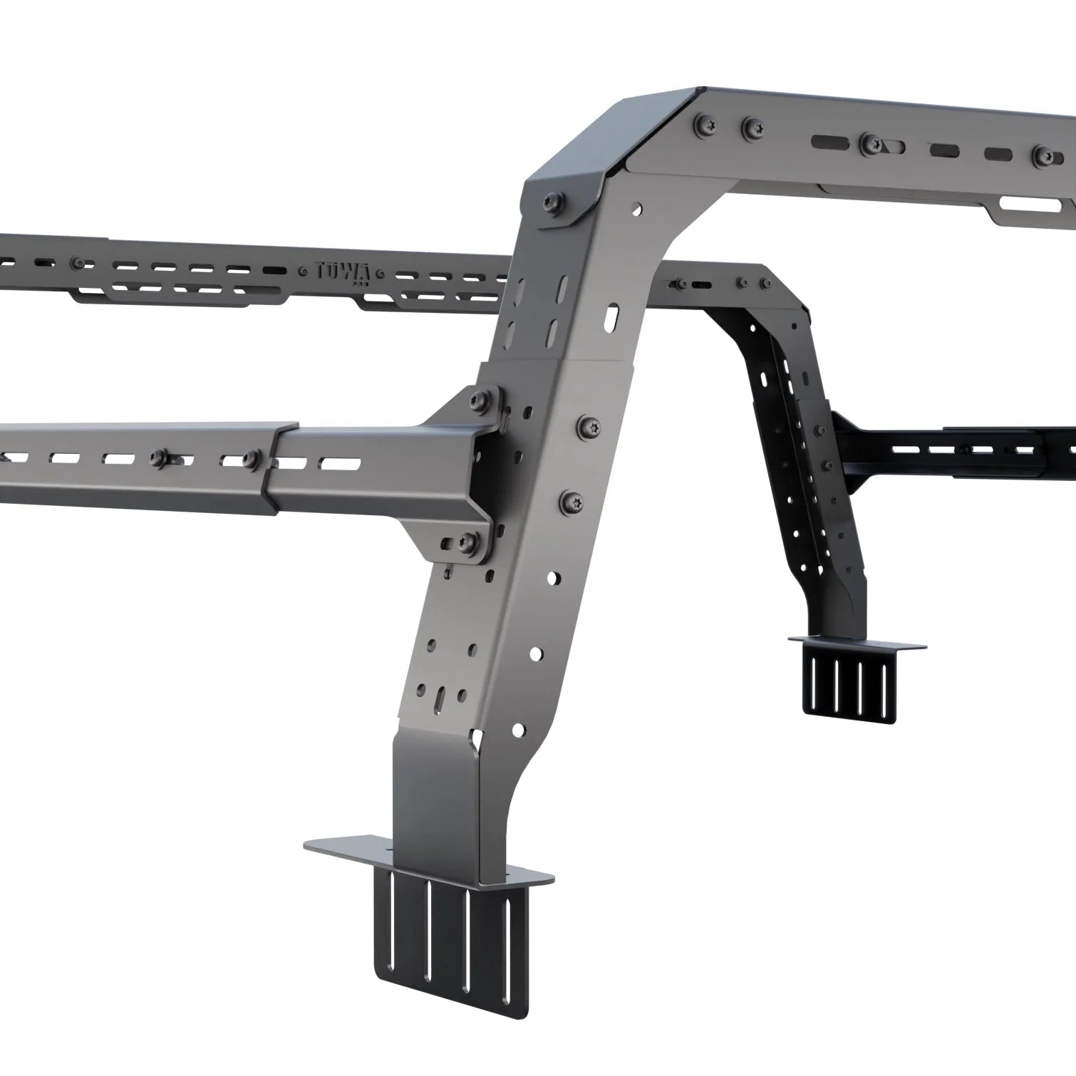 Jeep Gladiator 4CX Series Shiprock Height Adjustable Bed Rack TUWA PRO®️