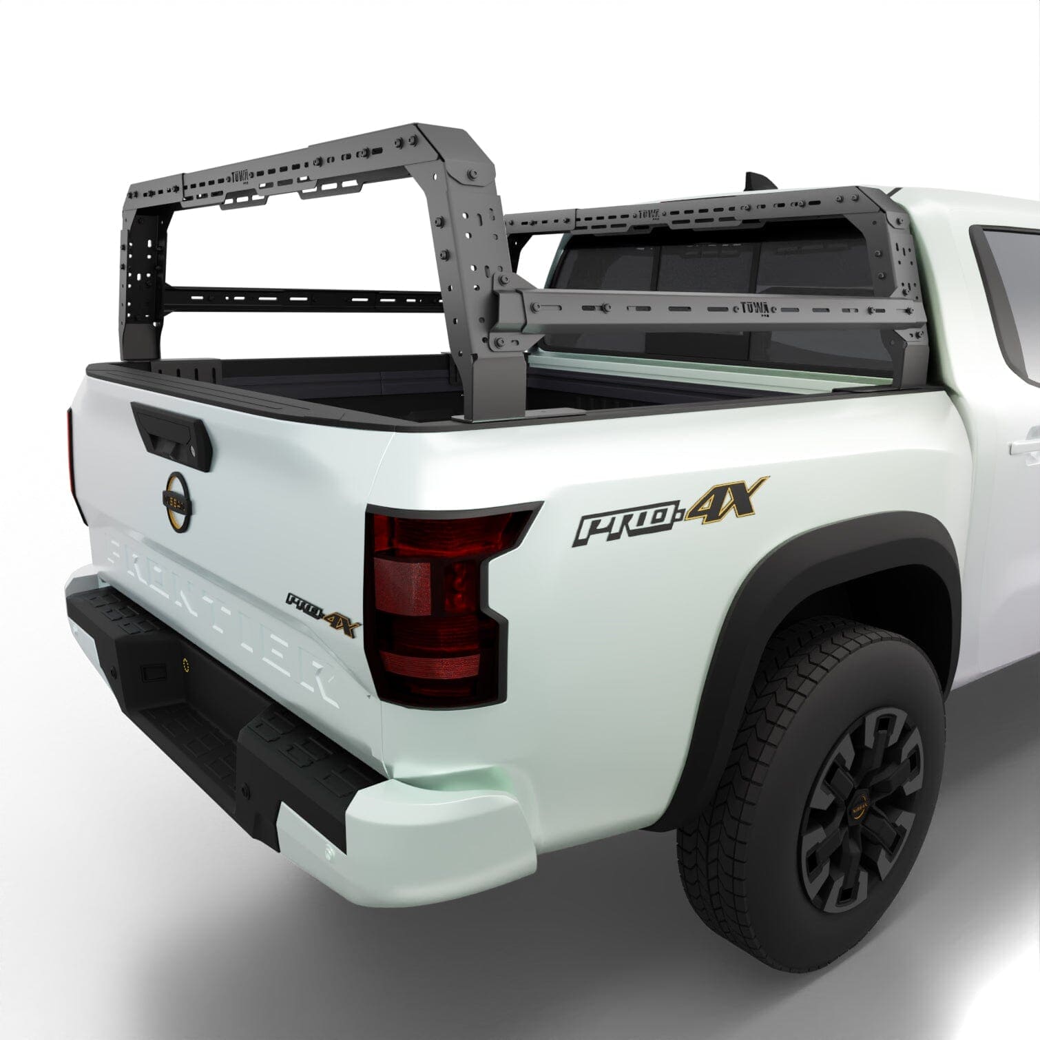 Nissan Frontier 4CX Series Shiprock Height Adjustable Bed Rack TUWA PRO®️