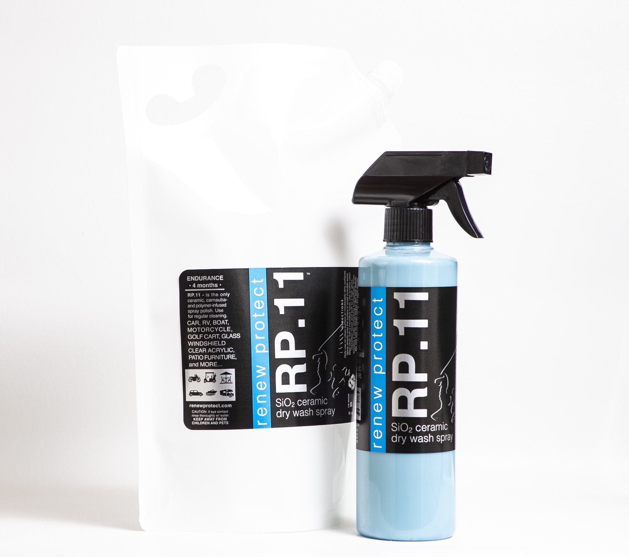 RP.11, The Strongest Detailer On The Market. Ceramic Hybrid Spray Detailer, Cleaner - Polish - Sealer D3 RENEW PROTECT