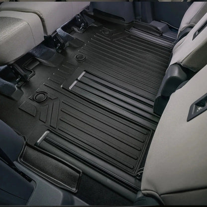 SMARTLINER Custom Fit Floor Liners For 2021-2025 Toyota Sienna with 2nd Row Bucket Seats and Spare Tire Smartliner USA