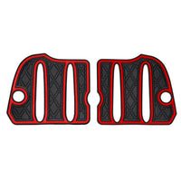 Red trim- Yamaha Drive2 PRO Series Bag Well Mat - Fits Yamaha Drive2 (2017- Current)