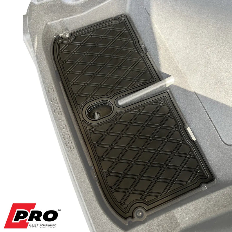 The Xtreme Mats PRO Series Bag Well Mat for RXV golf carts.