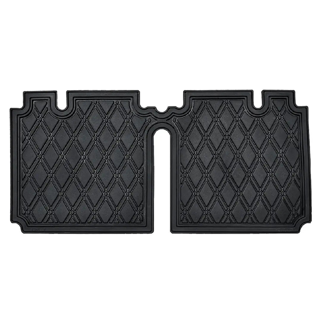 All black- The Xtreme Mats PRO Series Mat for TXT, Liberty, Cushman, or S4 golf carts.