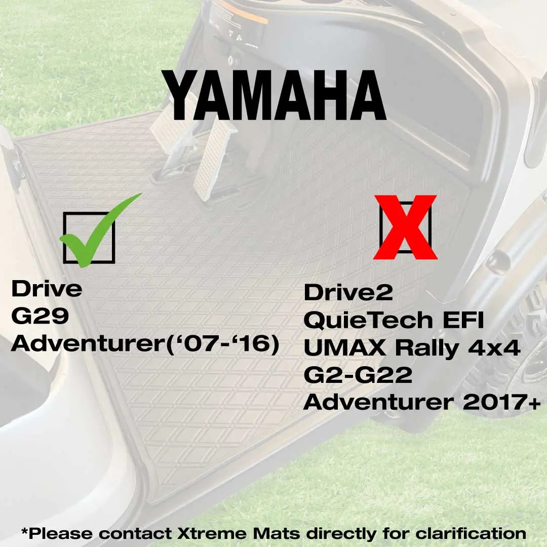 which yamaha drive model do you have?- Yamaha Drive Floor Mat - Fits Drive / G29 / Adventurer Models (2007-2016)