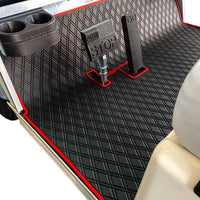 Xtreme Mats- club car ds red- Club Car DS Floor Mat - Fits DS (1982-2013) / Villager (1982-2018)