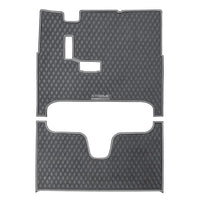 Grey Trim- E-Z-GO L6 Floor Mats SET - 1st & 2nd Row Mats - Fits E-Z-GO L6 2021+ Gen2 - PRO Series