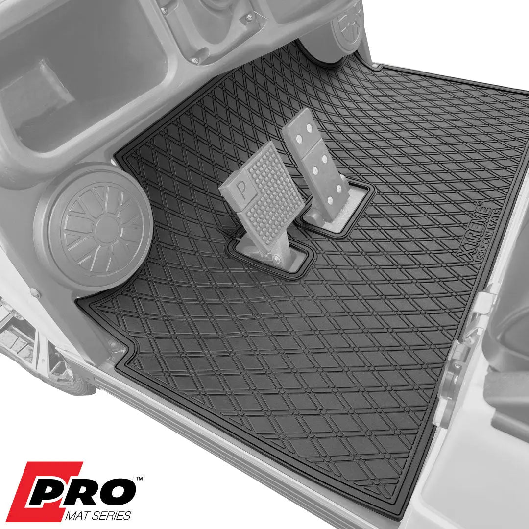All black- Evolution Floor Mat - Fits 2022 & Prior Classic Plus / Classic Pro / Forester / Turfman *Does NOT Fit Some 2023 Models*