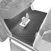All black- Advanced EV Advent 2 / Advent 4 Golf Cart Floor Mat