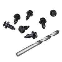 Push pins and drill bits PRO Series Rear Facing Foot Rest Mat - Fits DoubleTake Max 5 and Max 6 Rear Kits