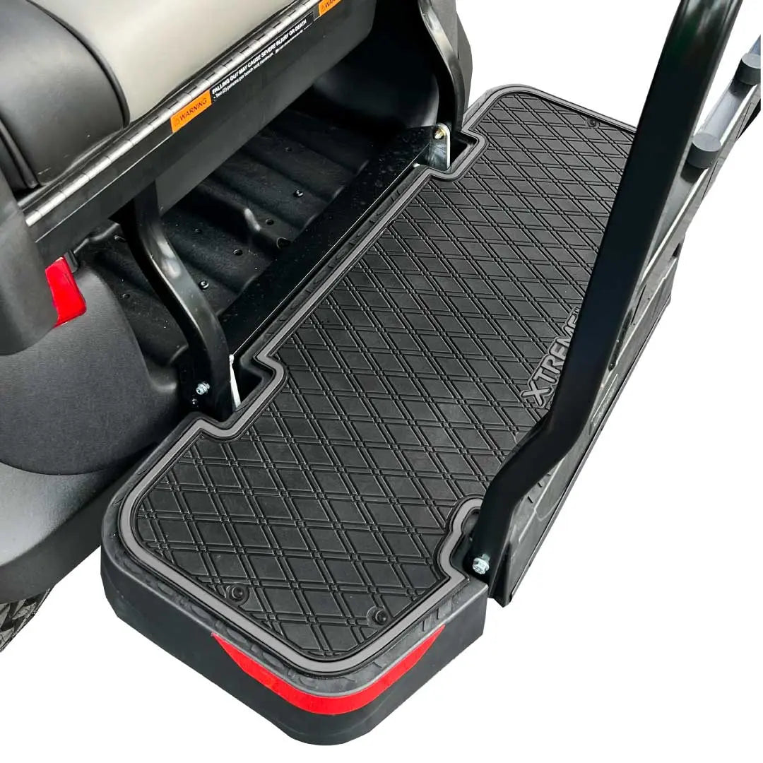 Grey Trim PRO Series Rear Facing Foot Rest Mat - Fits DoubleTake Max 5 and Max 6 Rear Kits