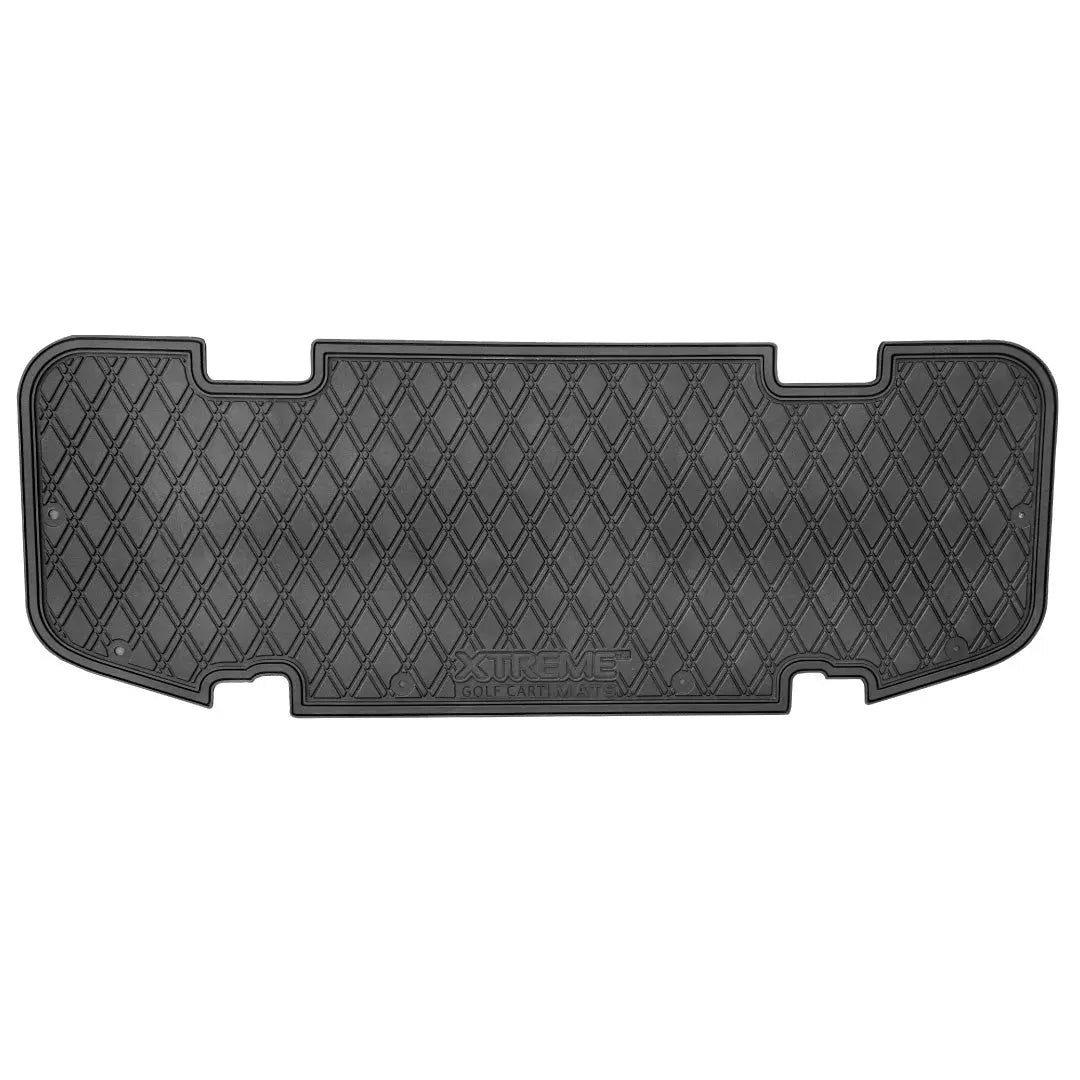 All black PRO Series Rear Facing Foot Rest Mat - Fits DoubleTake Max 5 and Max 6 Rear Kits