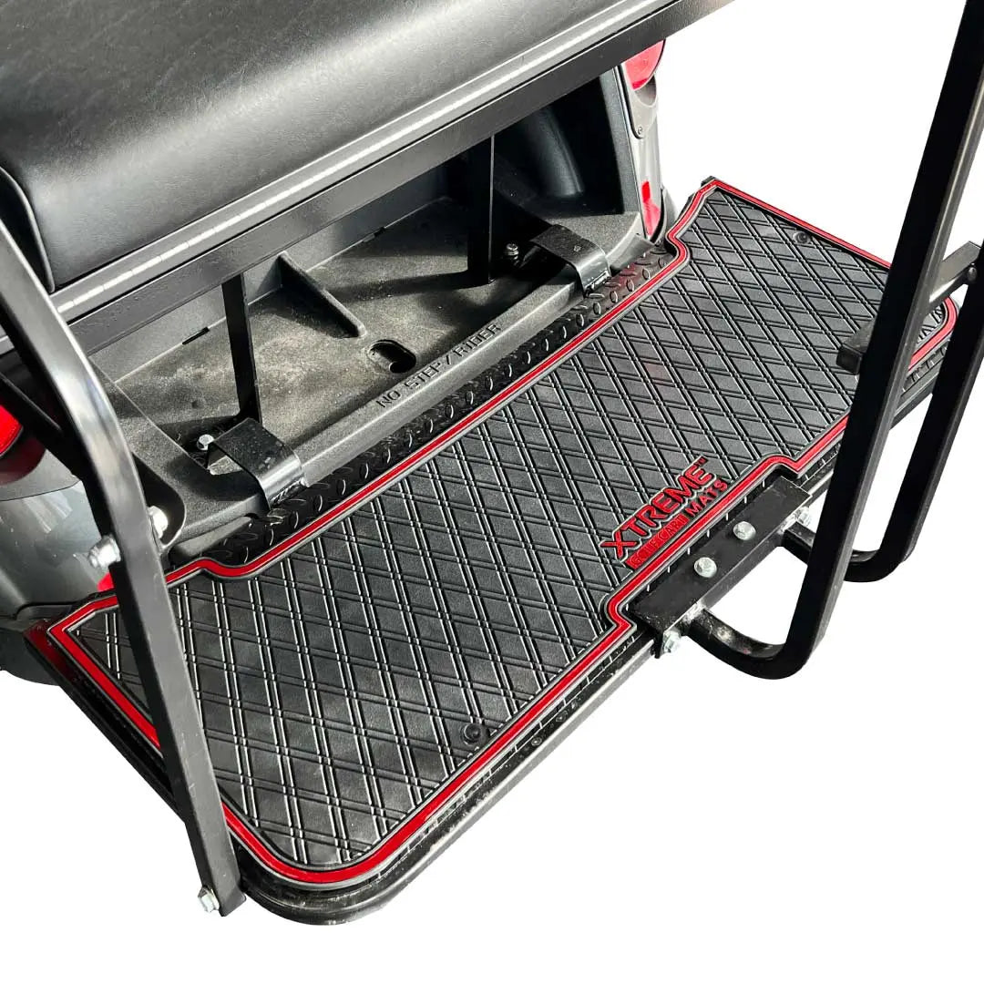 Xtreme Mats Lite Rear Facing Foot Rest Mat - For V1 ICON Golf Carts
