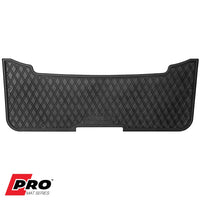 All black- E-Z-GO RXV & TXT - Rear Facing Foot Rest Mat - Fits Select E-Z-GO RXV and TXT Rear Seat Kits - PRO Series