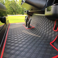 red club car precedent, onward, tempo, v4L- Club Car Floor Mat - Fits Precedent (2004-2023) / Onward & Tempo (2017-2024) / Villager & V4L (2019-2023)