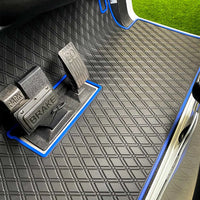 blue golf cart mat club car precedent, onward, tempo, v4L