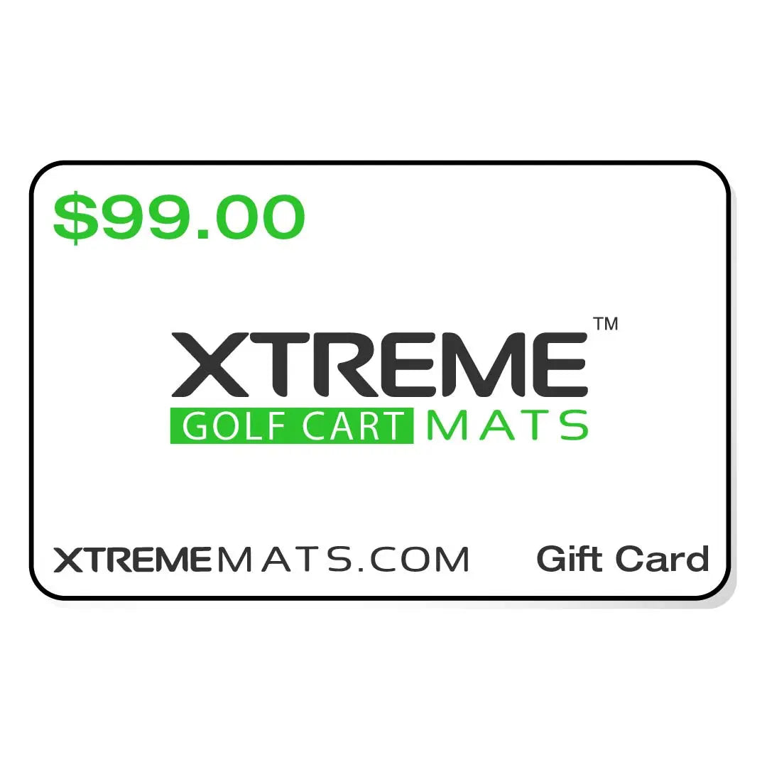 Xtreme Mats - Golf Cart Mats Gift Card - Choose Your Amount