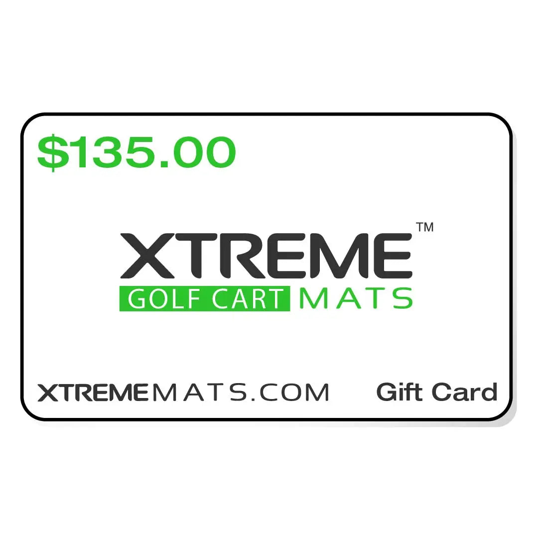 Xtreme Mats - Golf Cart Mats Gift Card - Choose Your Amount