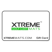 Xtreme Mats - Golf Cart Mats Gift Card - Choose Your Amount