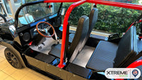 Premium Moke Floor Mats Set- 1st & 2nd Row Mats - Fits Moke Electric Vehicles